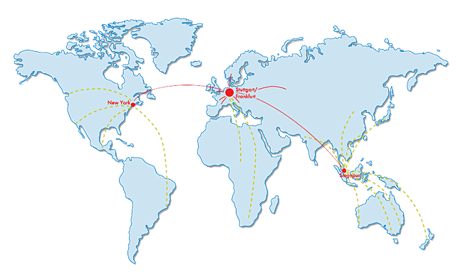 internationales Netzwerk, cdc-logistics Filderstadt bei Stuttgart